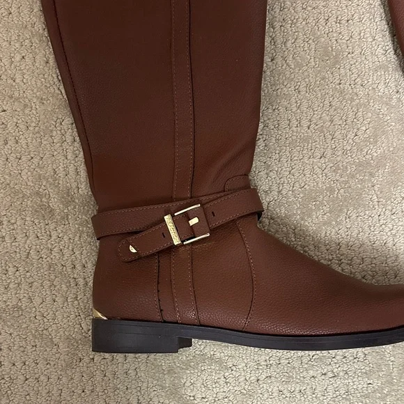 Reaction Kenneth Cole Brown  Knee high Boots new! - Picture 3 of 3